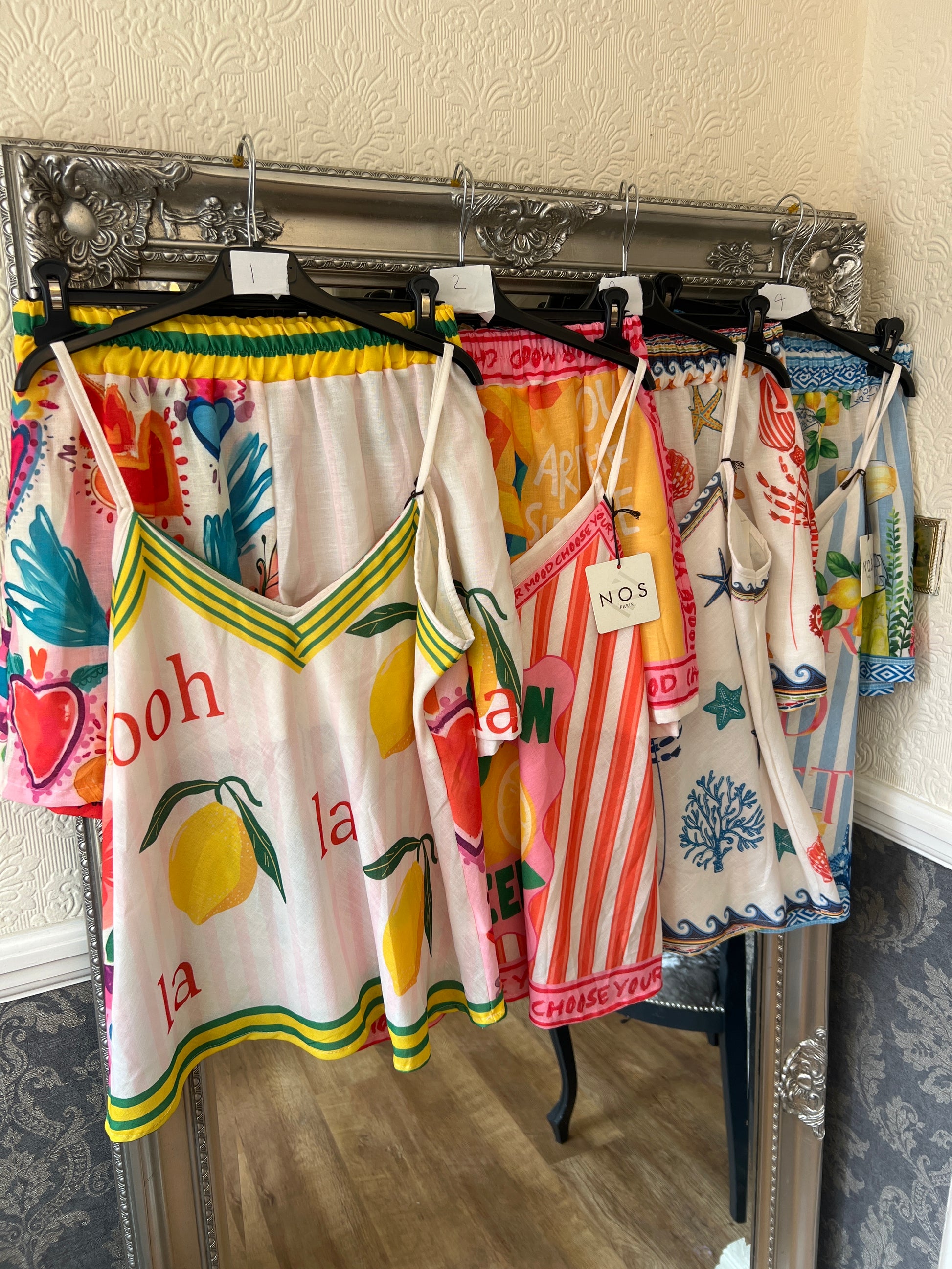 Summer short sets (Size 8-14)