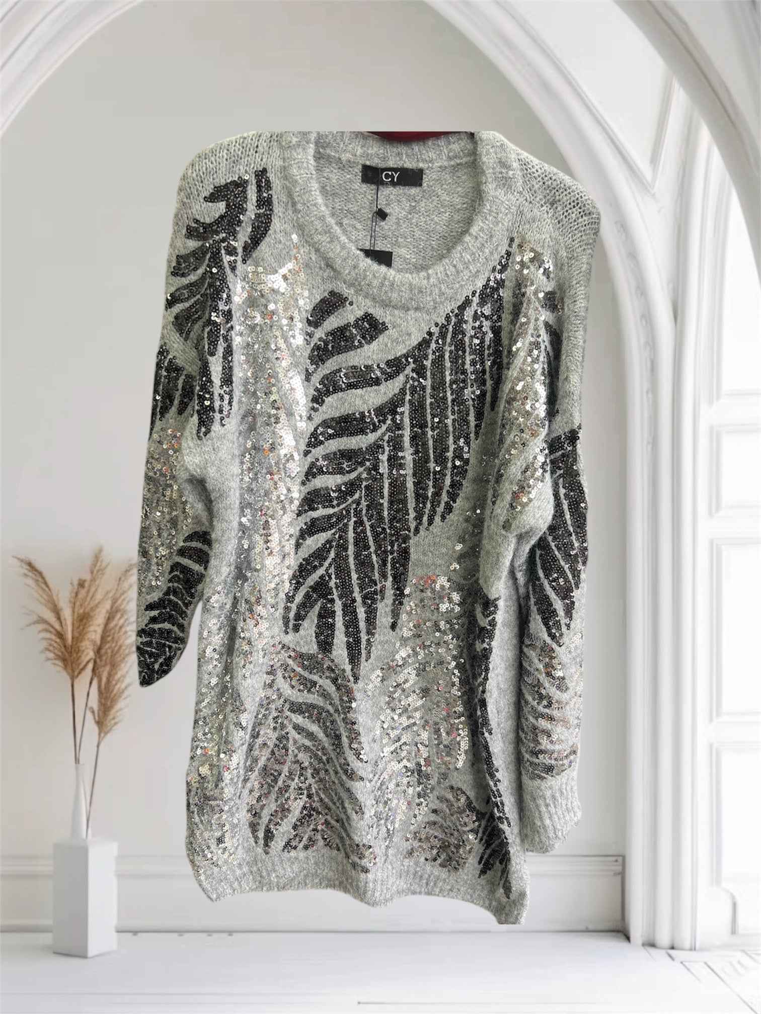 Silvia sequin jumper Dress (Size 10-20)