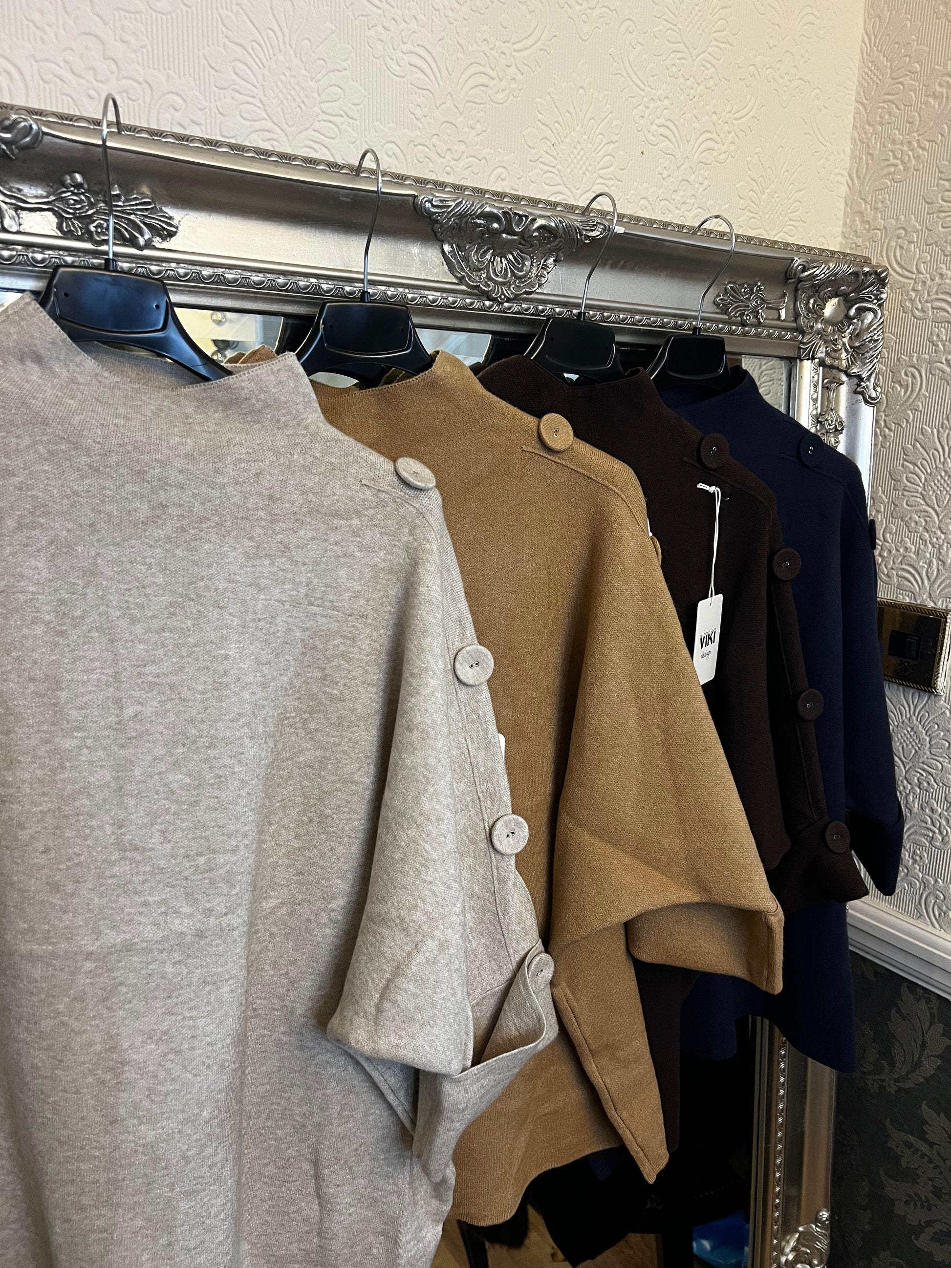 Bou button jumper (Size 10-20)