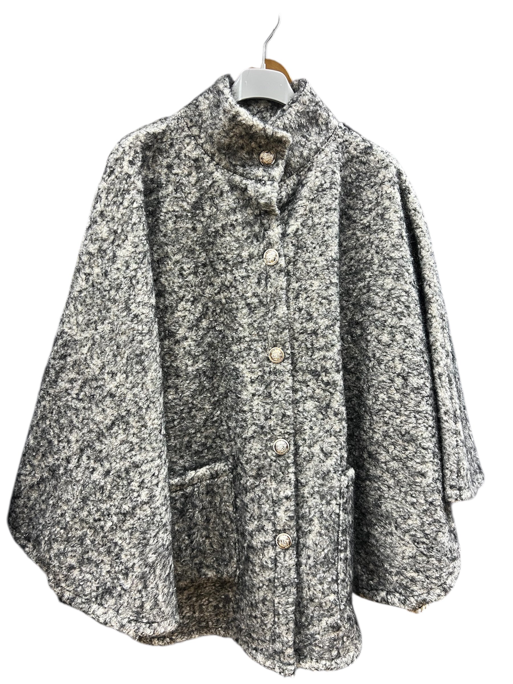 Gold button teddy cape Size (10-24)