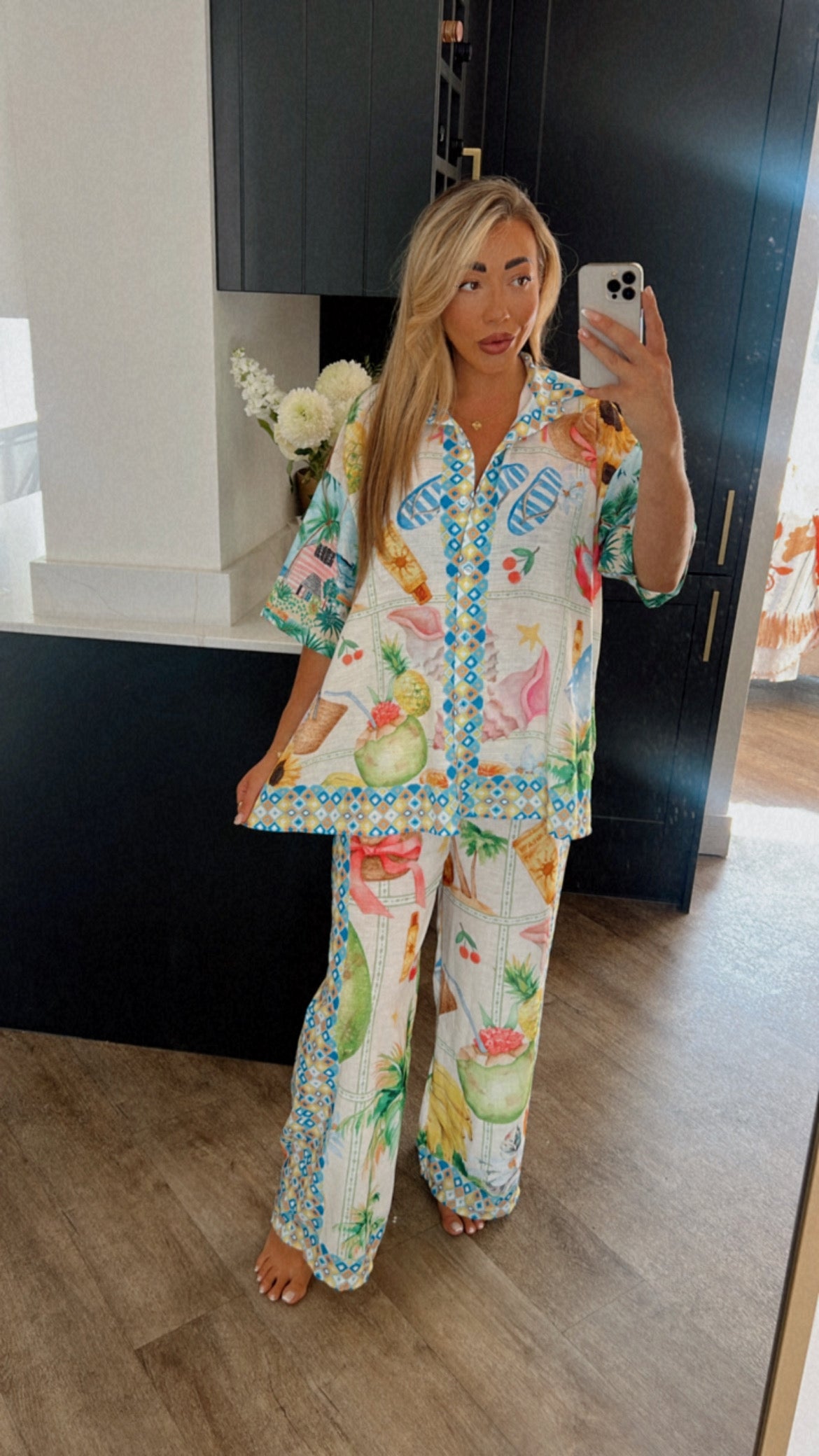 Summer trouser co ord sets (size 10-14)