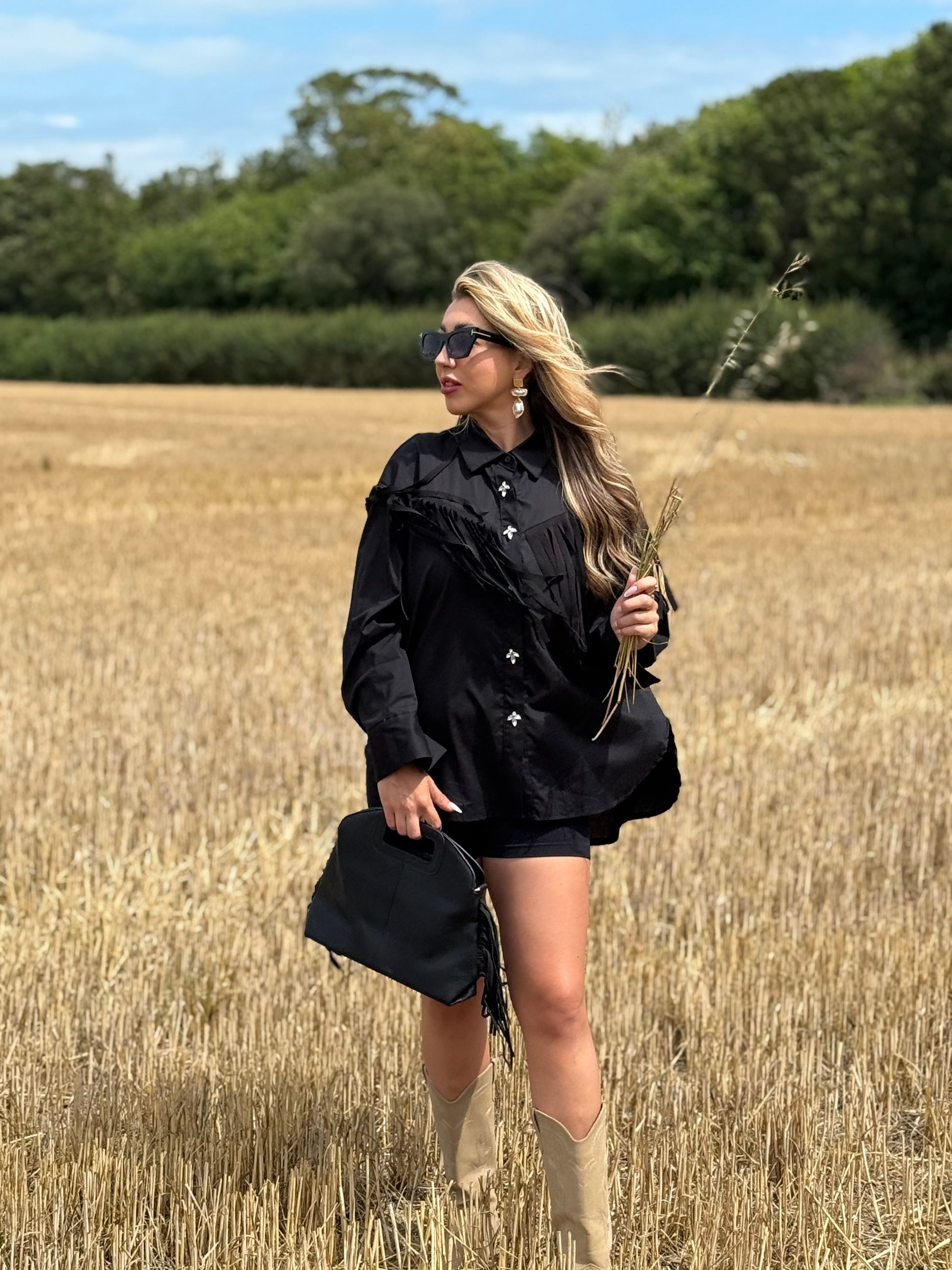 Tassel Dimond shirt (Size 10-20)