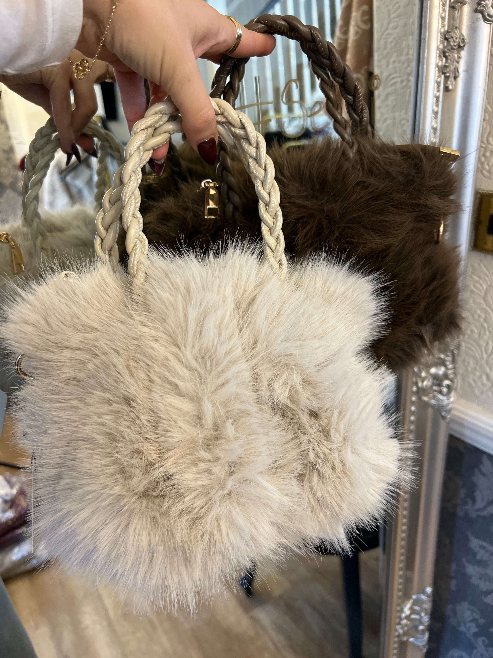 The Alpine faux fur bag: Tactile Luxury