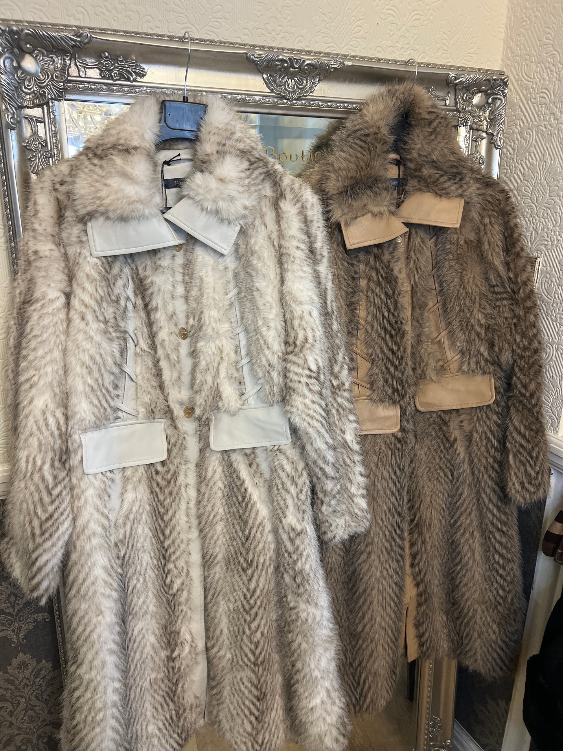 Sadie Fur coat (size 10-18)