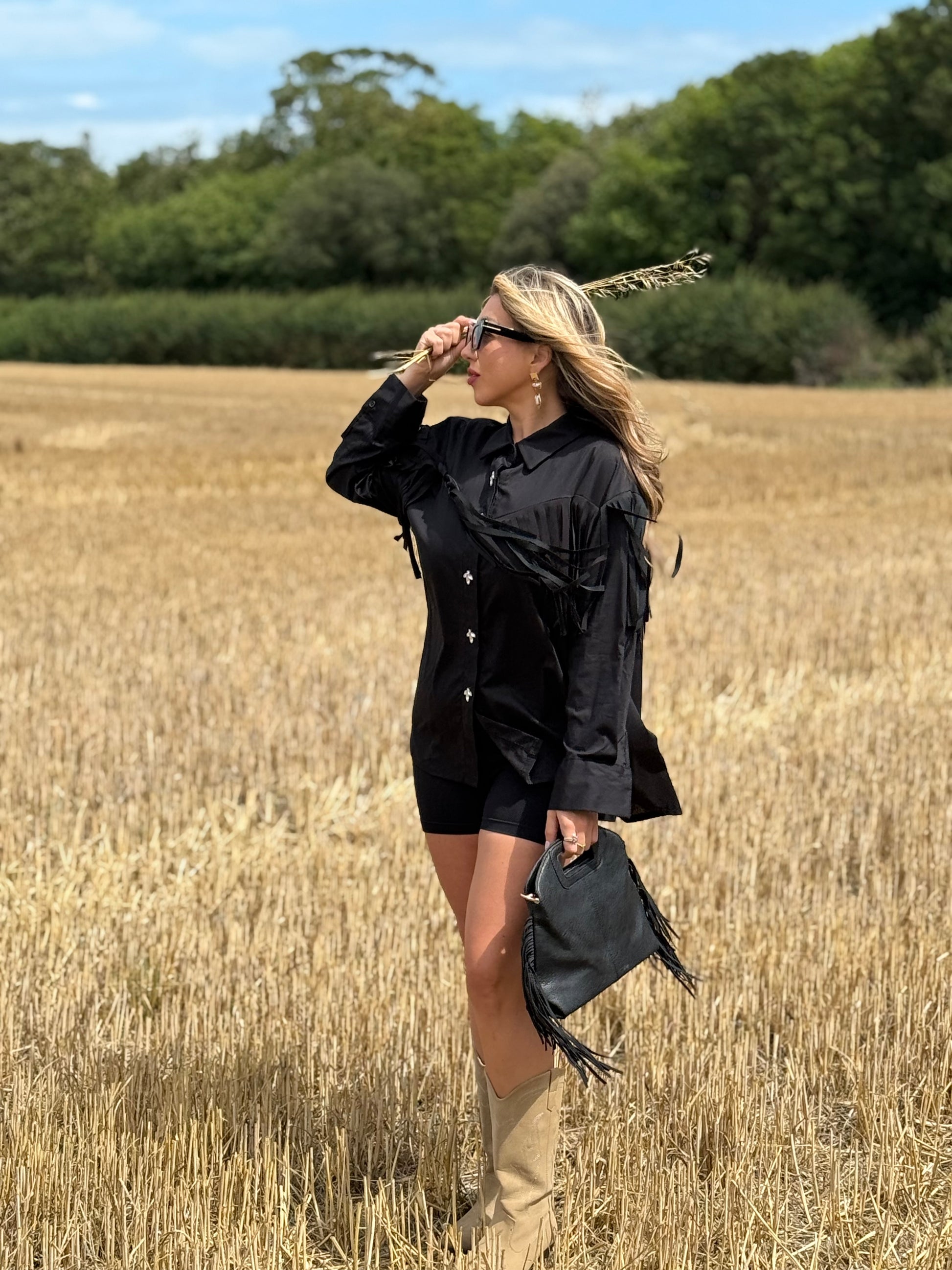 Tassel Dimond shirt (Size 10-20)