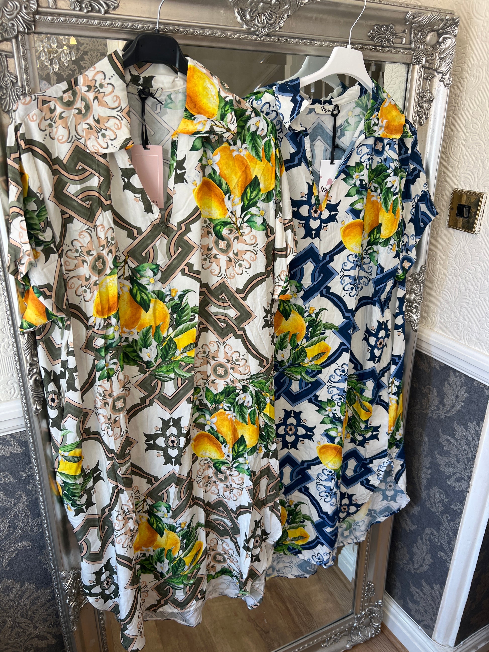 Sicily lemon dress