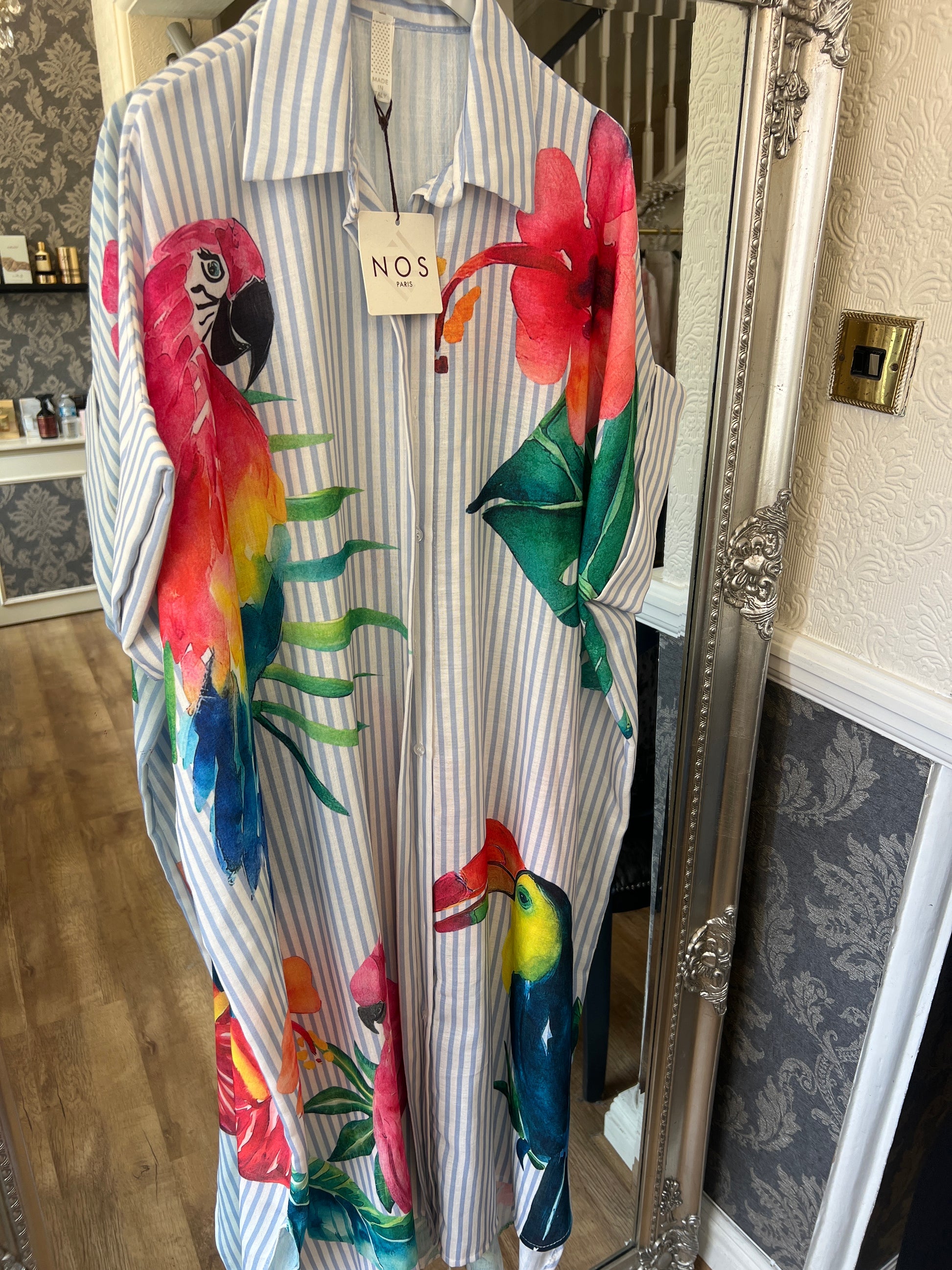 Ocean shirt dress (Size 12-20)