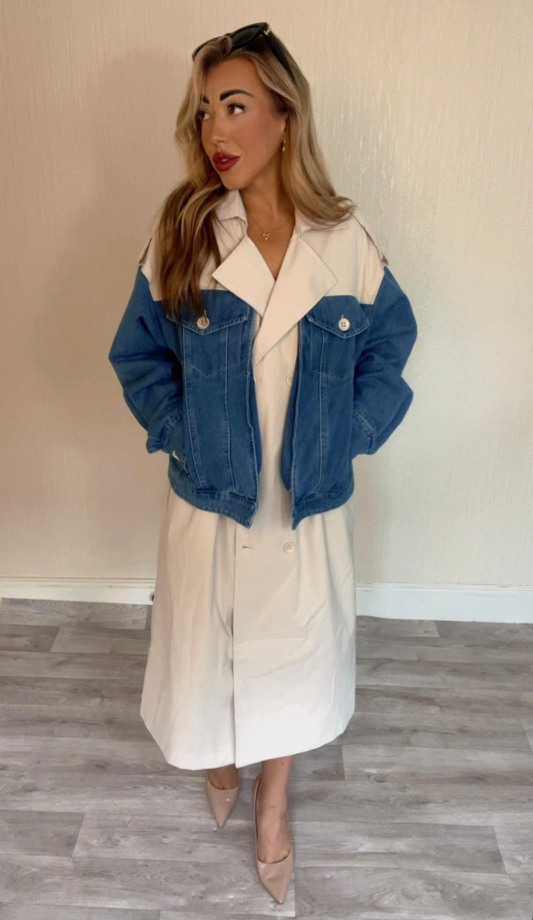 Denim trench coat (Size 14-20)