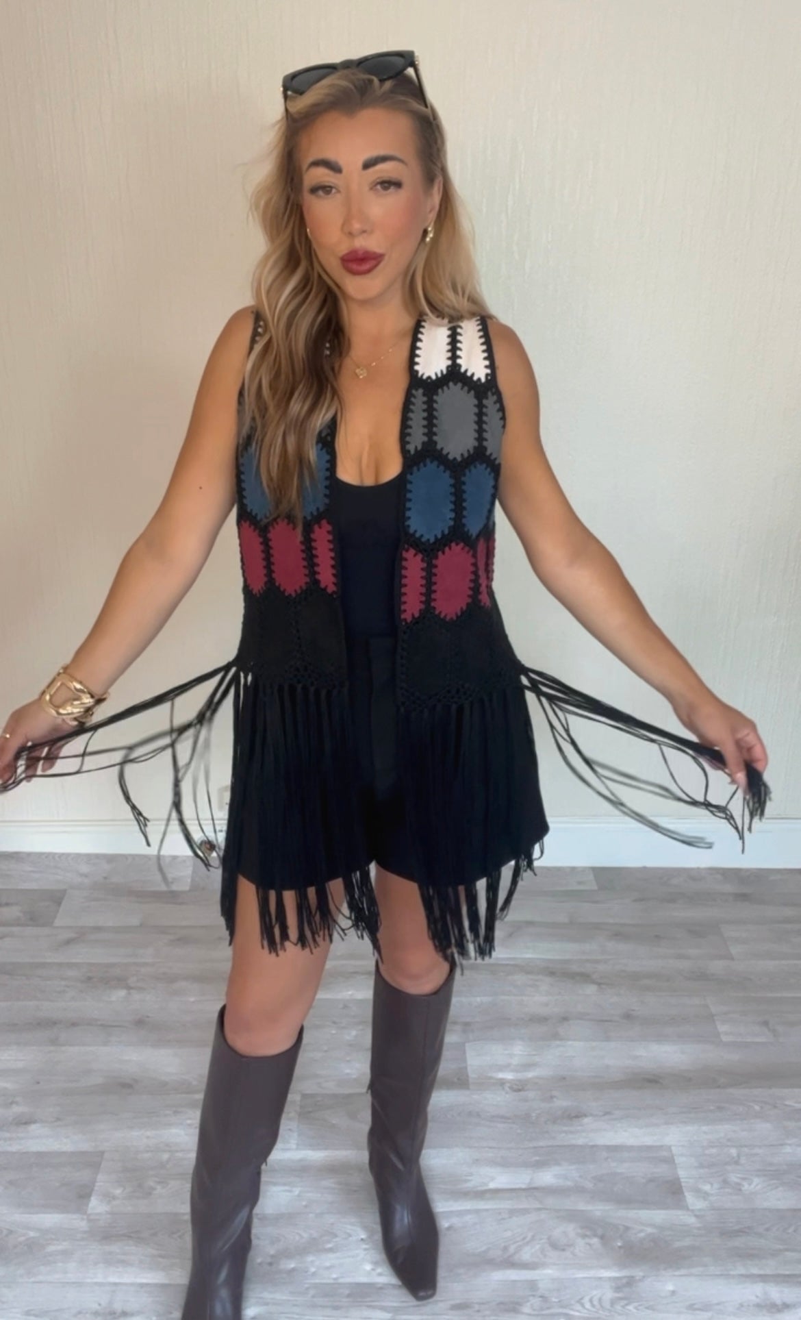 Tassel waistcoat (Size 8-14)