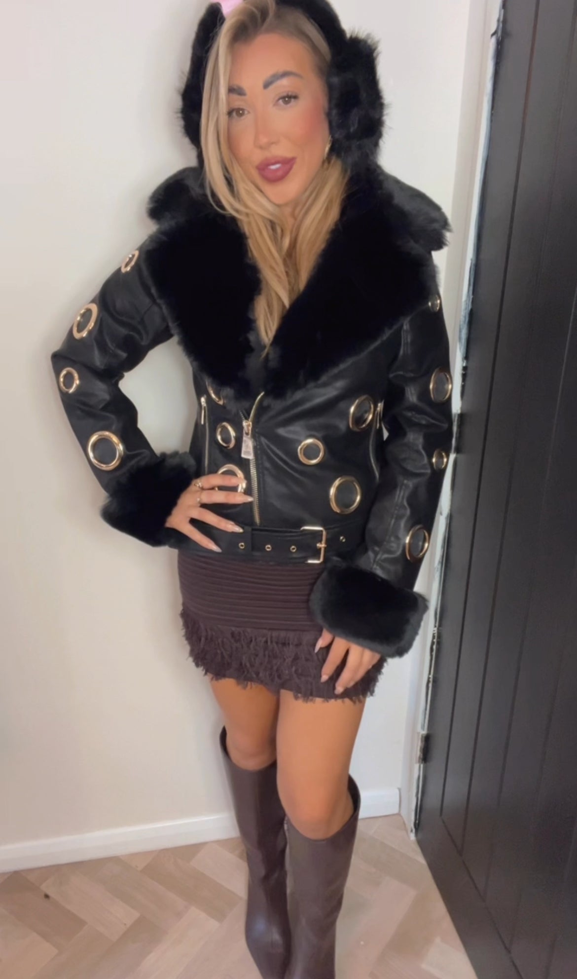 Disk fur coat