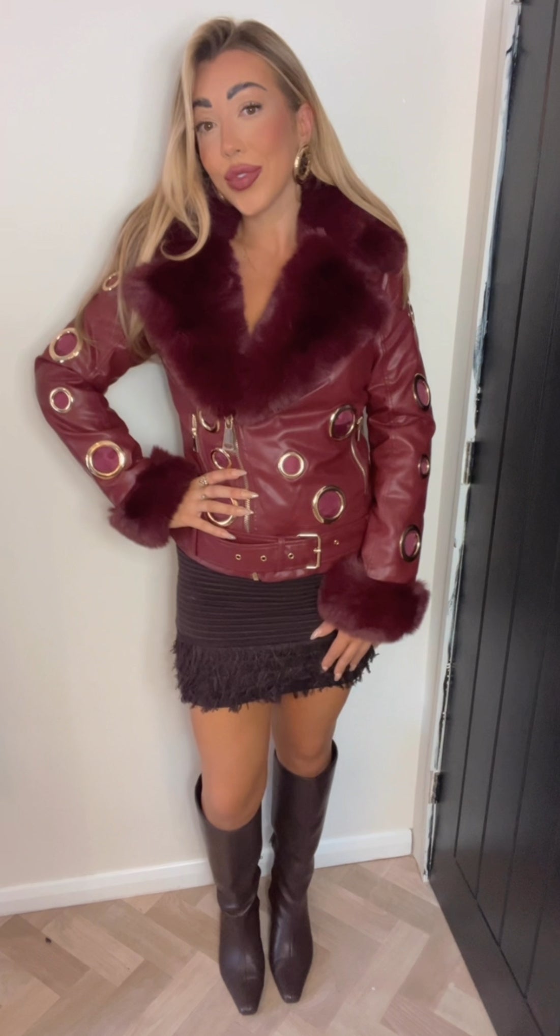 Disk fur coat