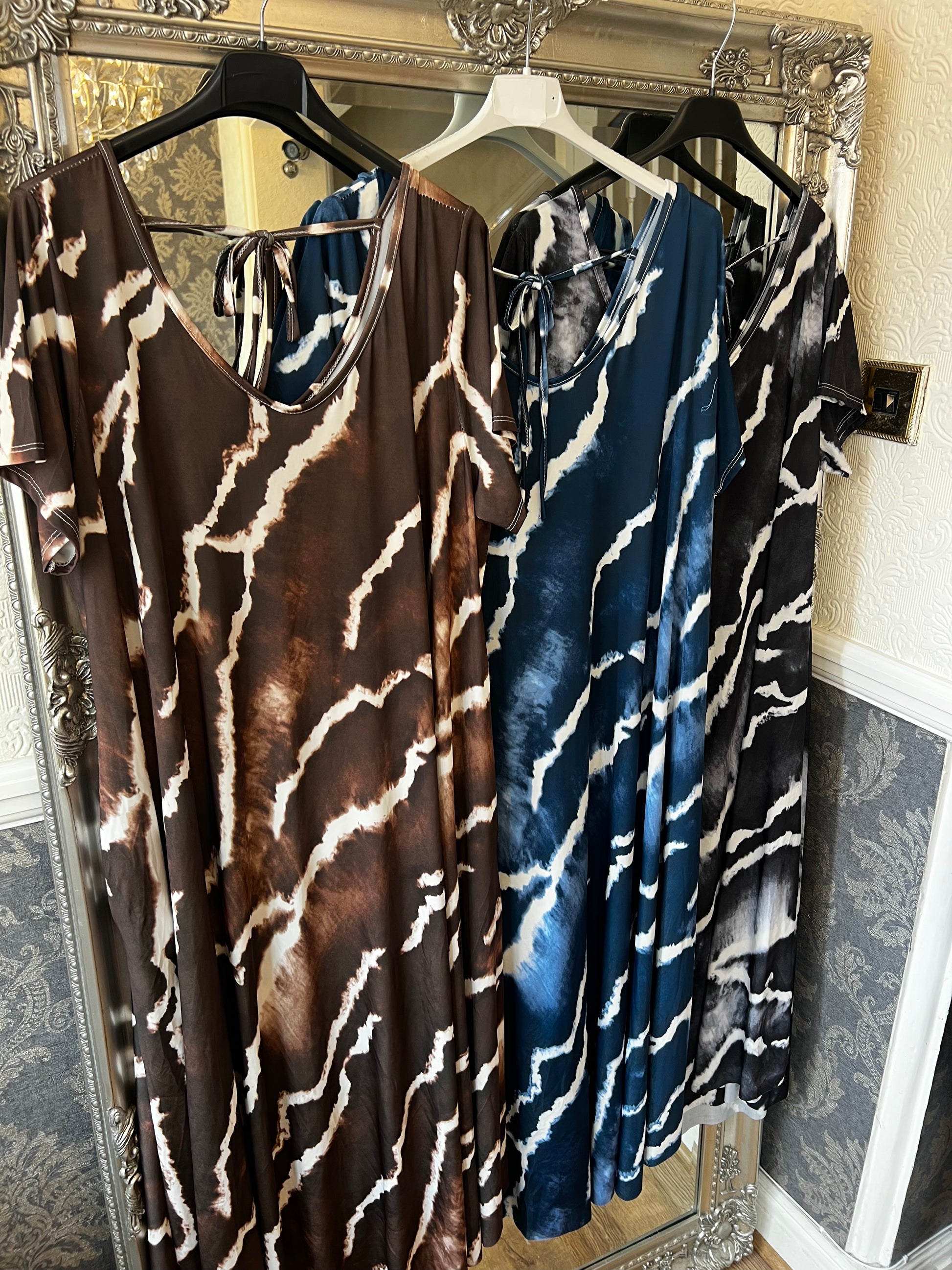 Marble stretch dress (Size 10-22)
