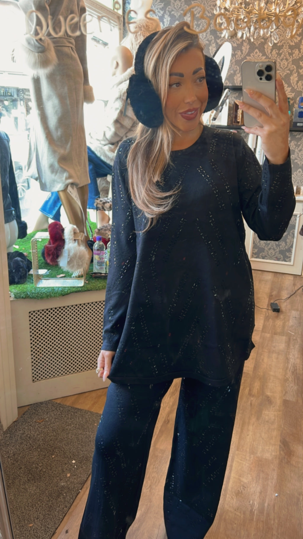 Hannah glitz loung wear (Size 10-20)