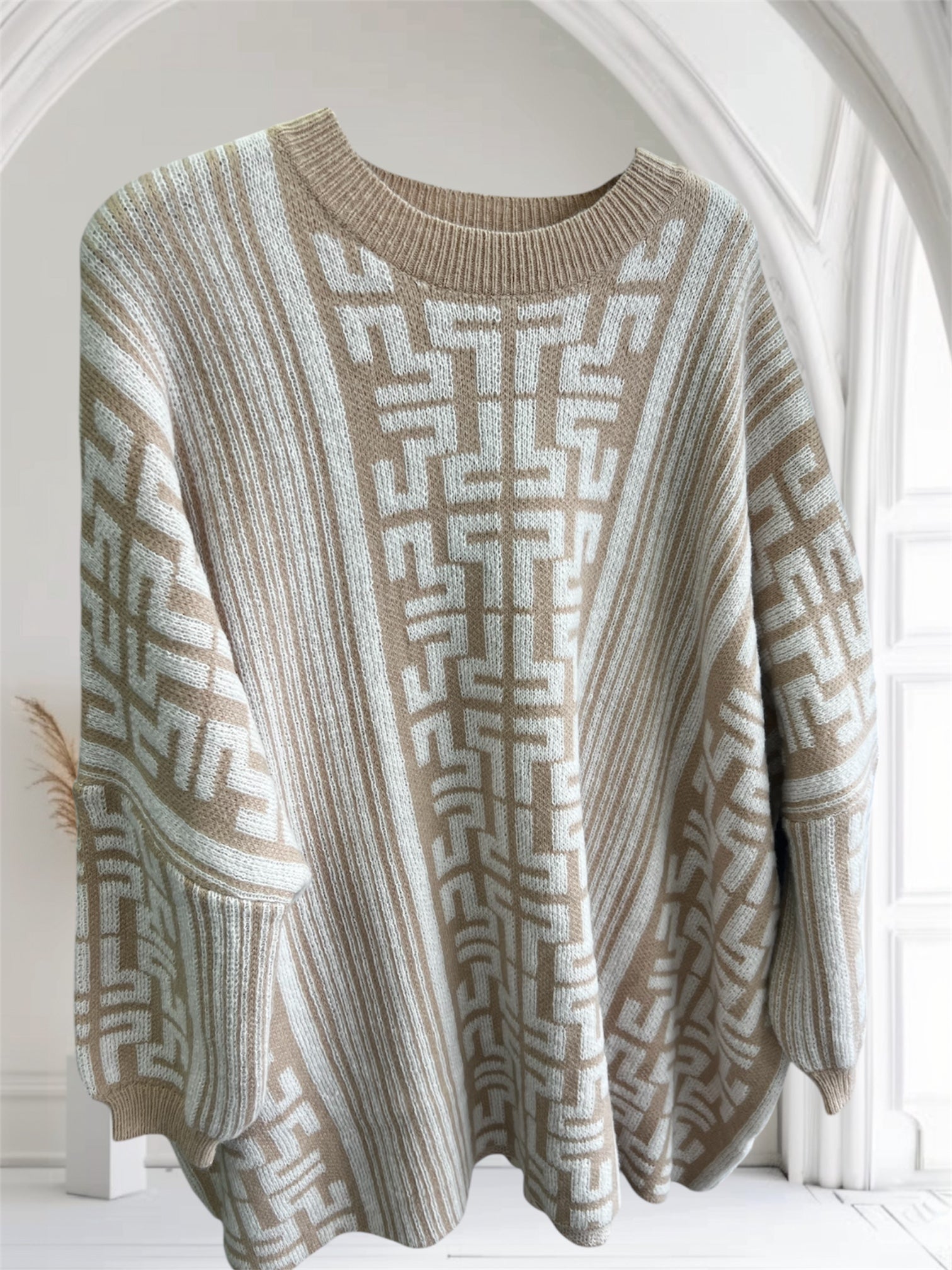 Deluxe quality Cream inspired jumper (Size 10-24)