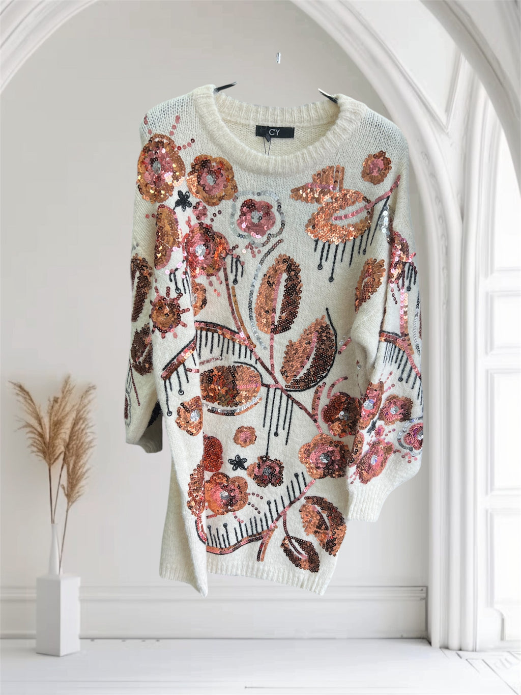 Silvia sequin jumper Dress (Size 10-20)