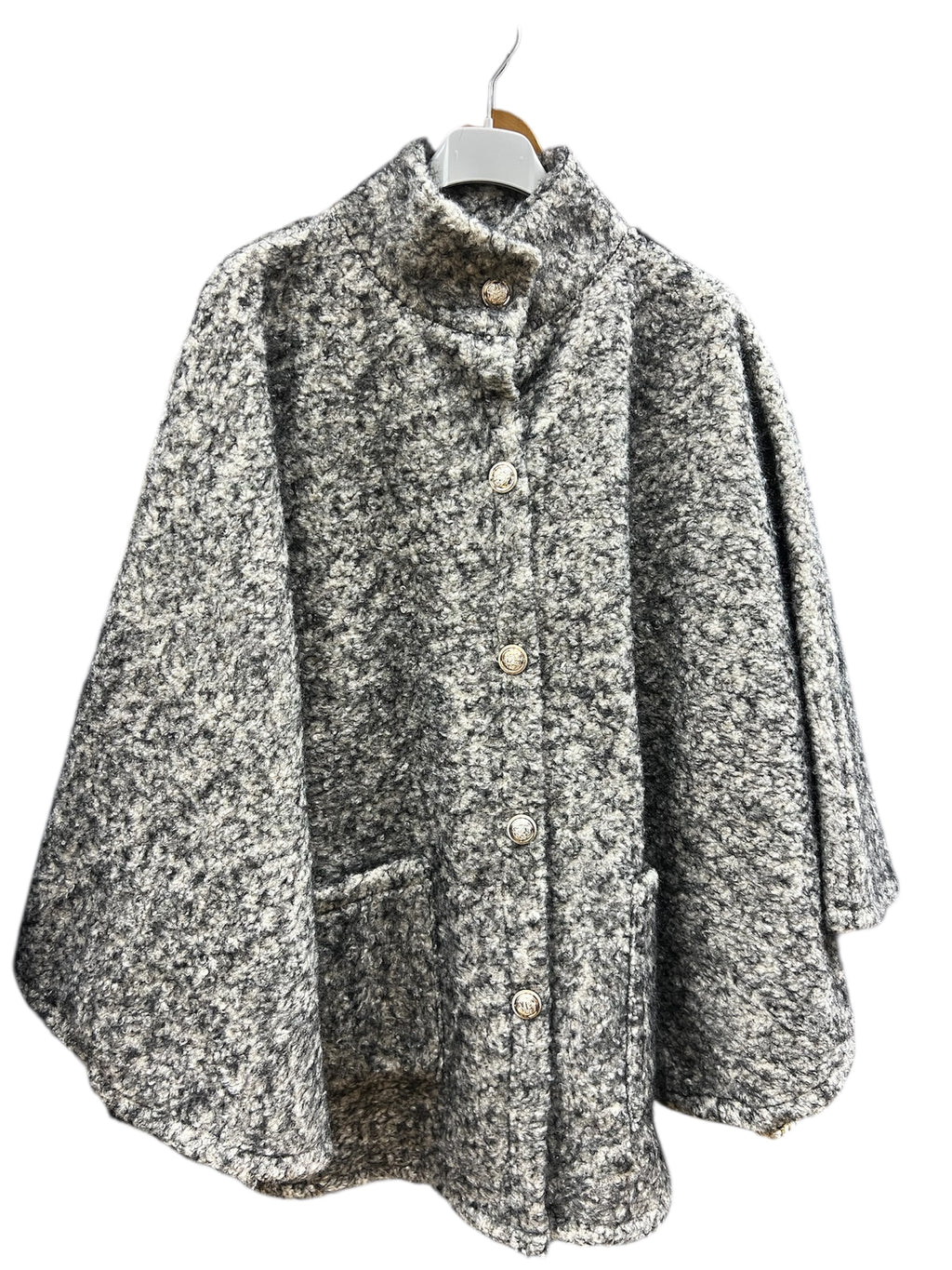 Gold button teddy cape Size (10-24)