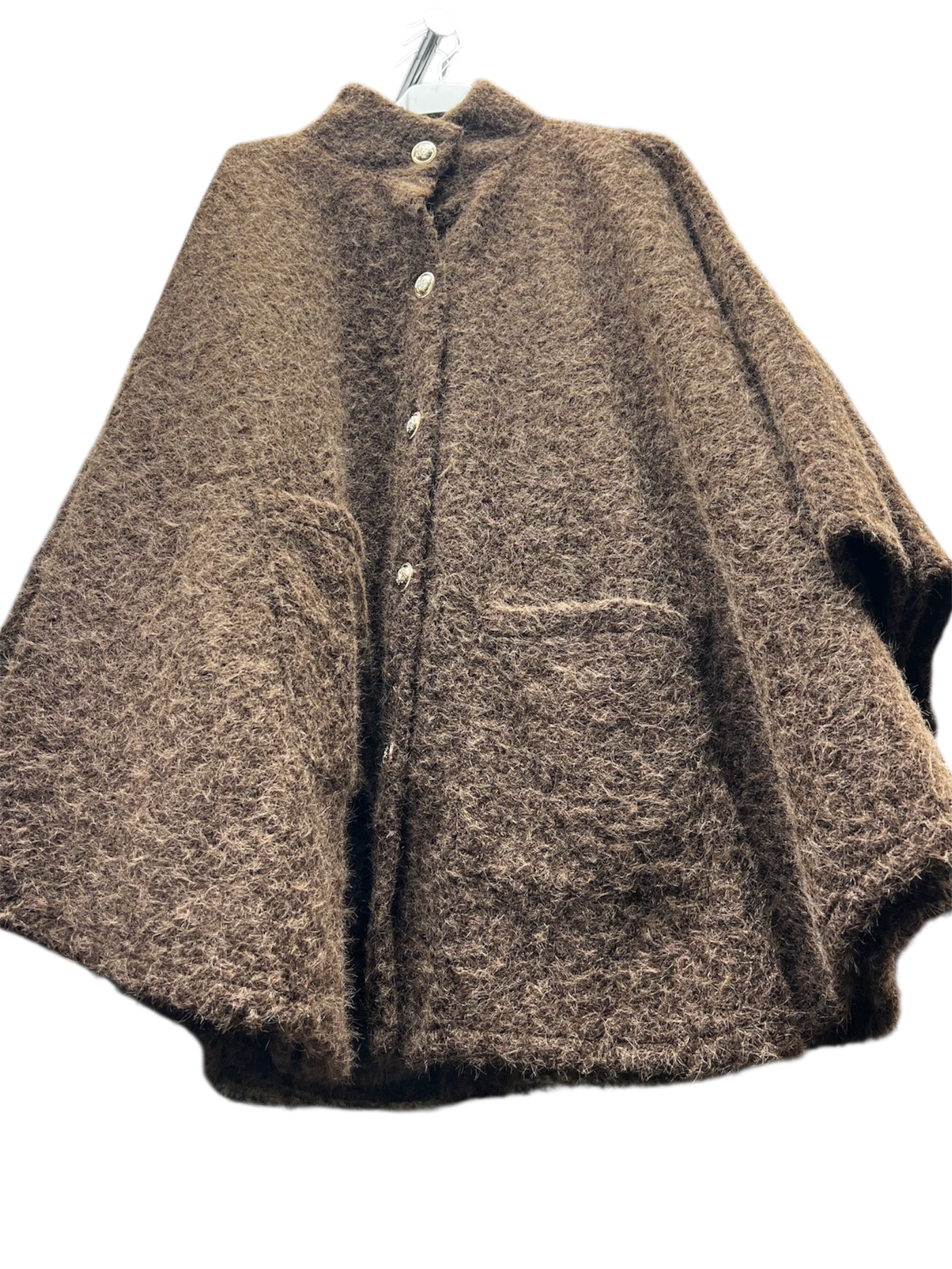 Gold button teddy cape Size (10-24)