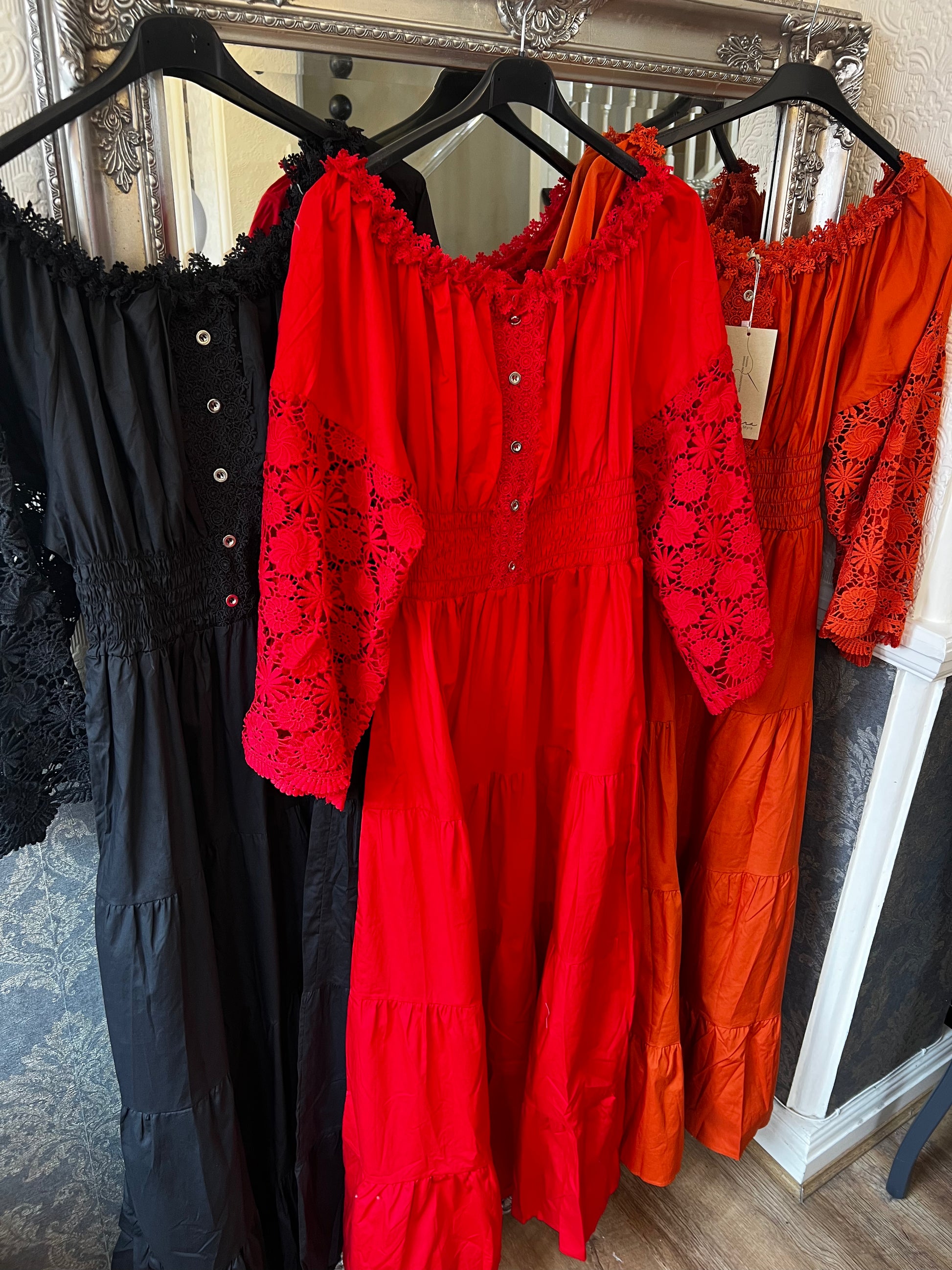 Lizzy crochet dress (Size 12-22)