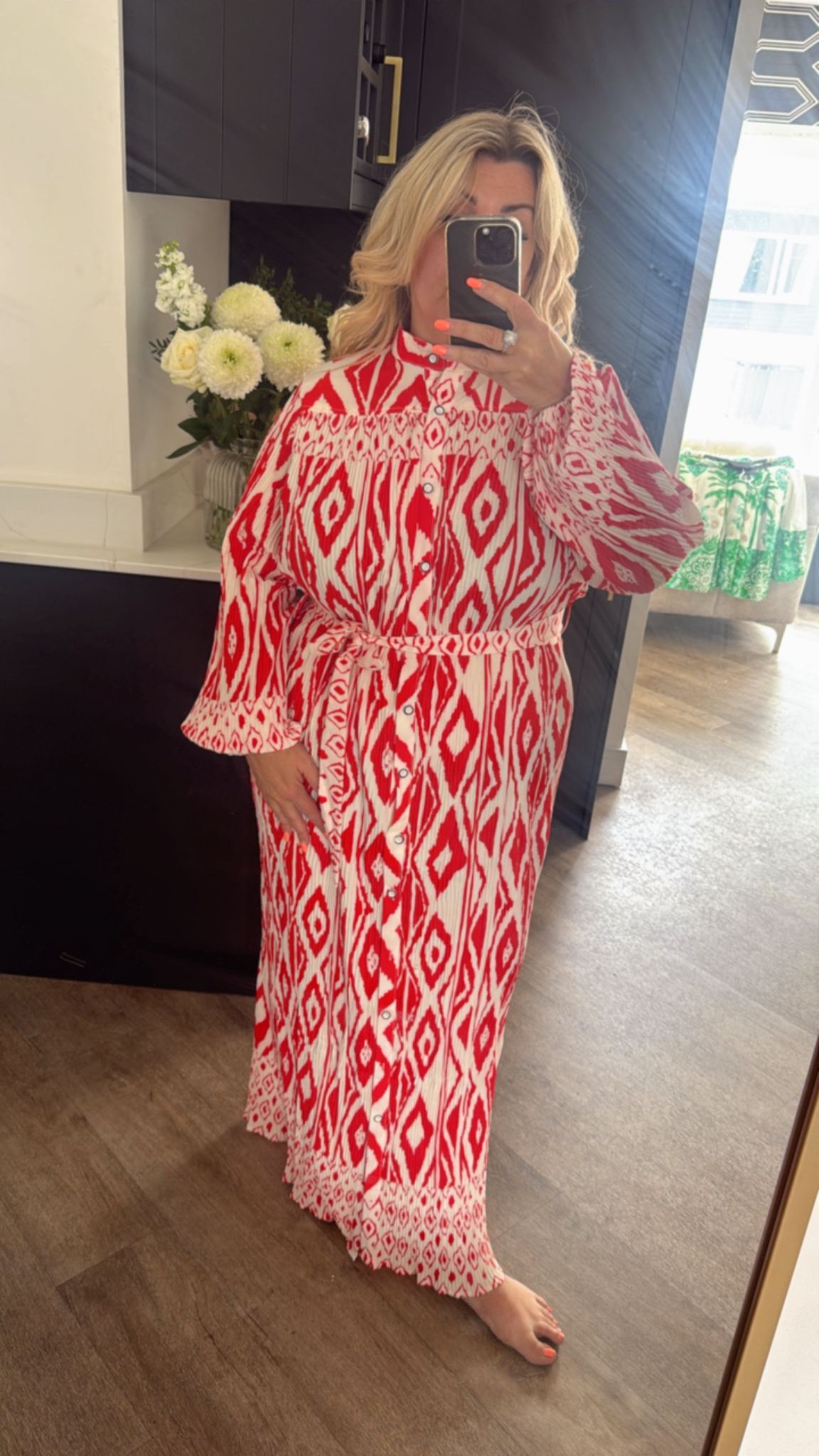 Jenny belted dress (12-22)