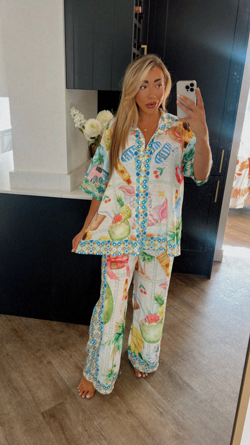 Summer trouser co ord sets (size 10-14)