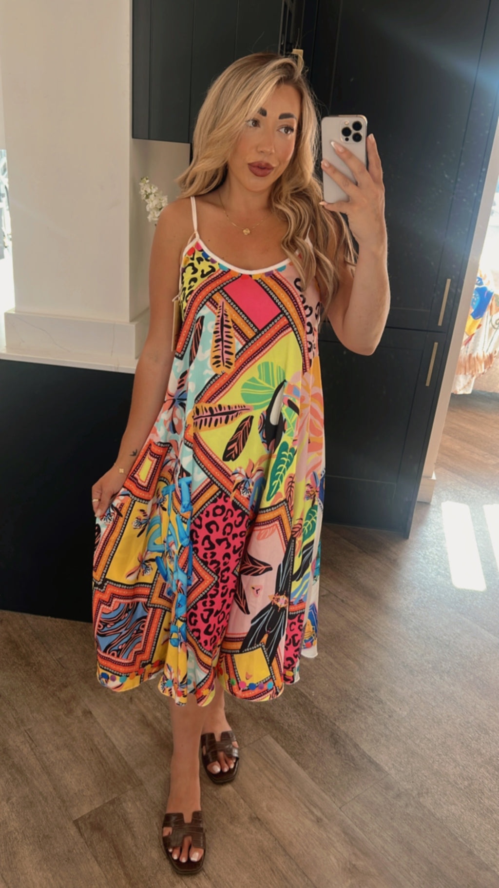 Summer Maxi dress (Size 8-14)