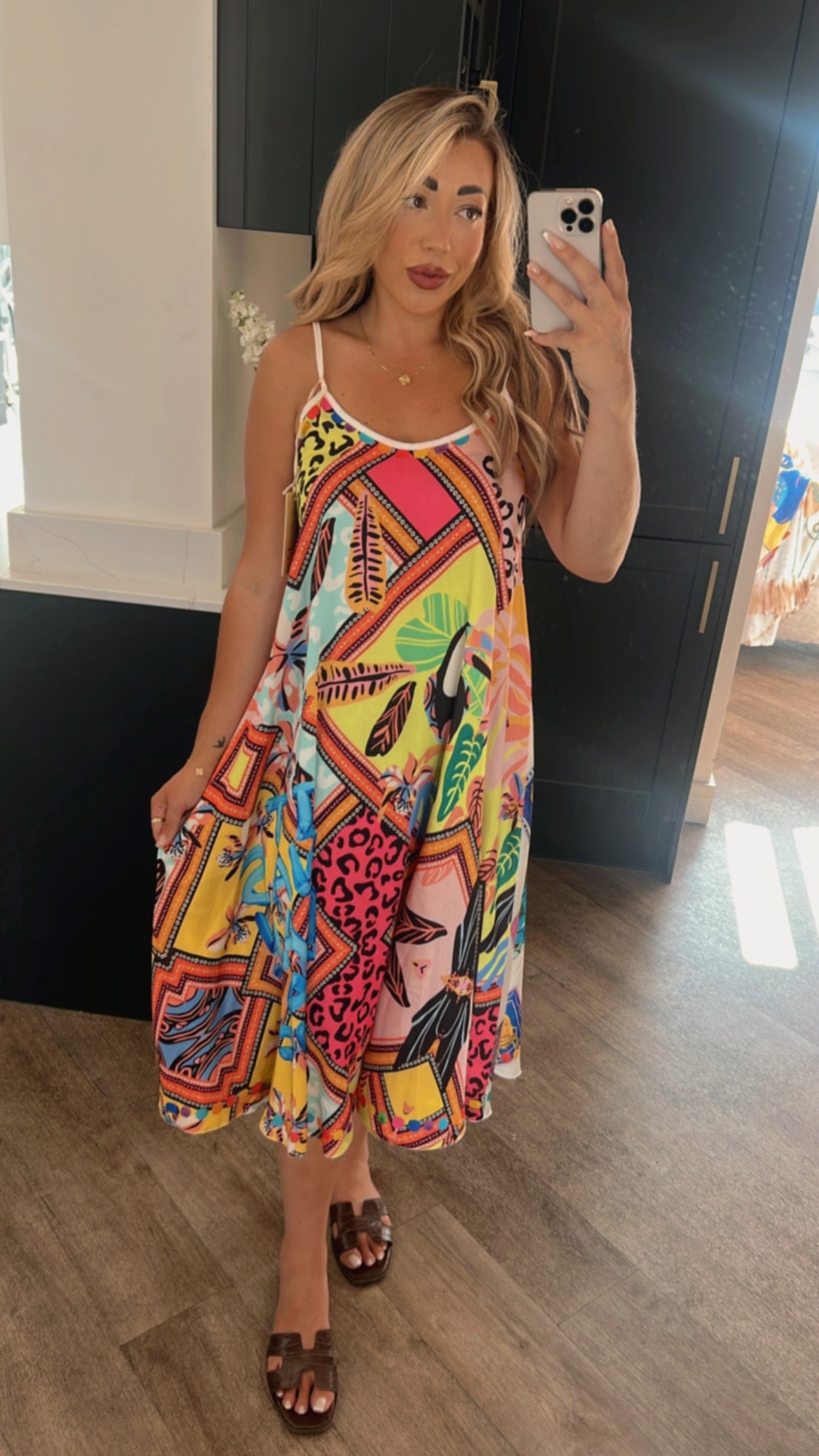 Summer Maxi dress (Size 8-14)