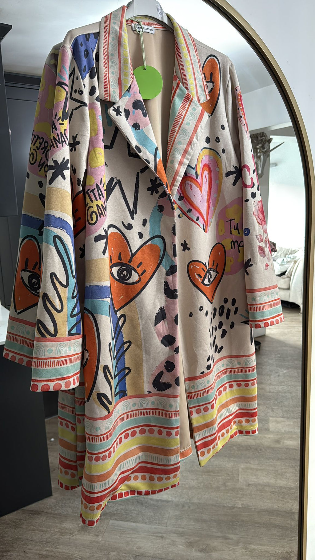 Leopard house jacket