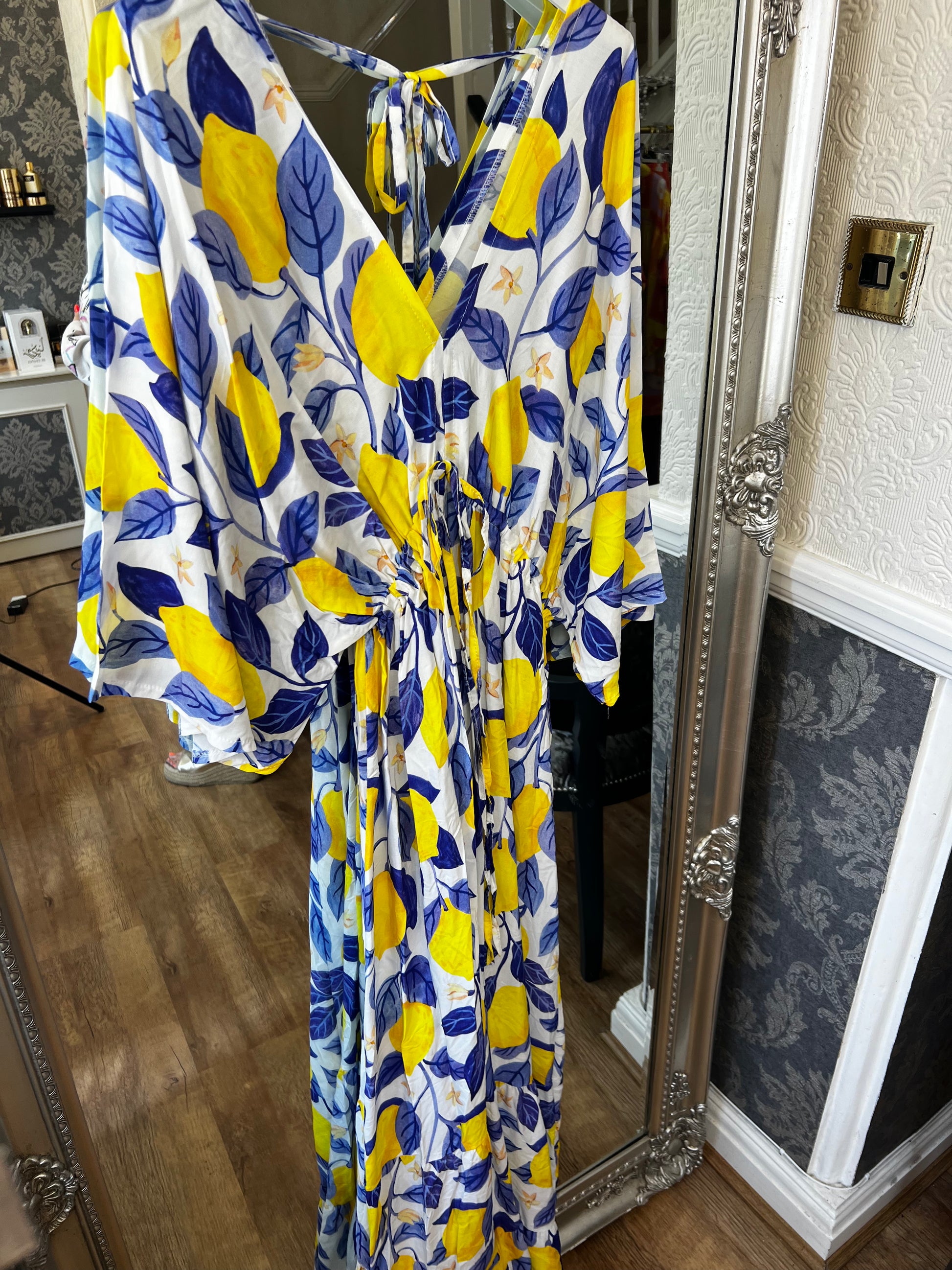 Mykonos Lemon dress (Size 8-20)