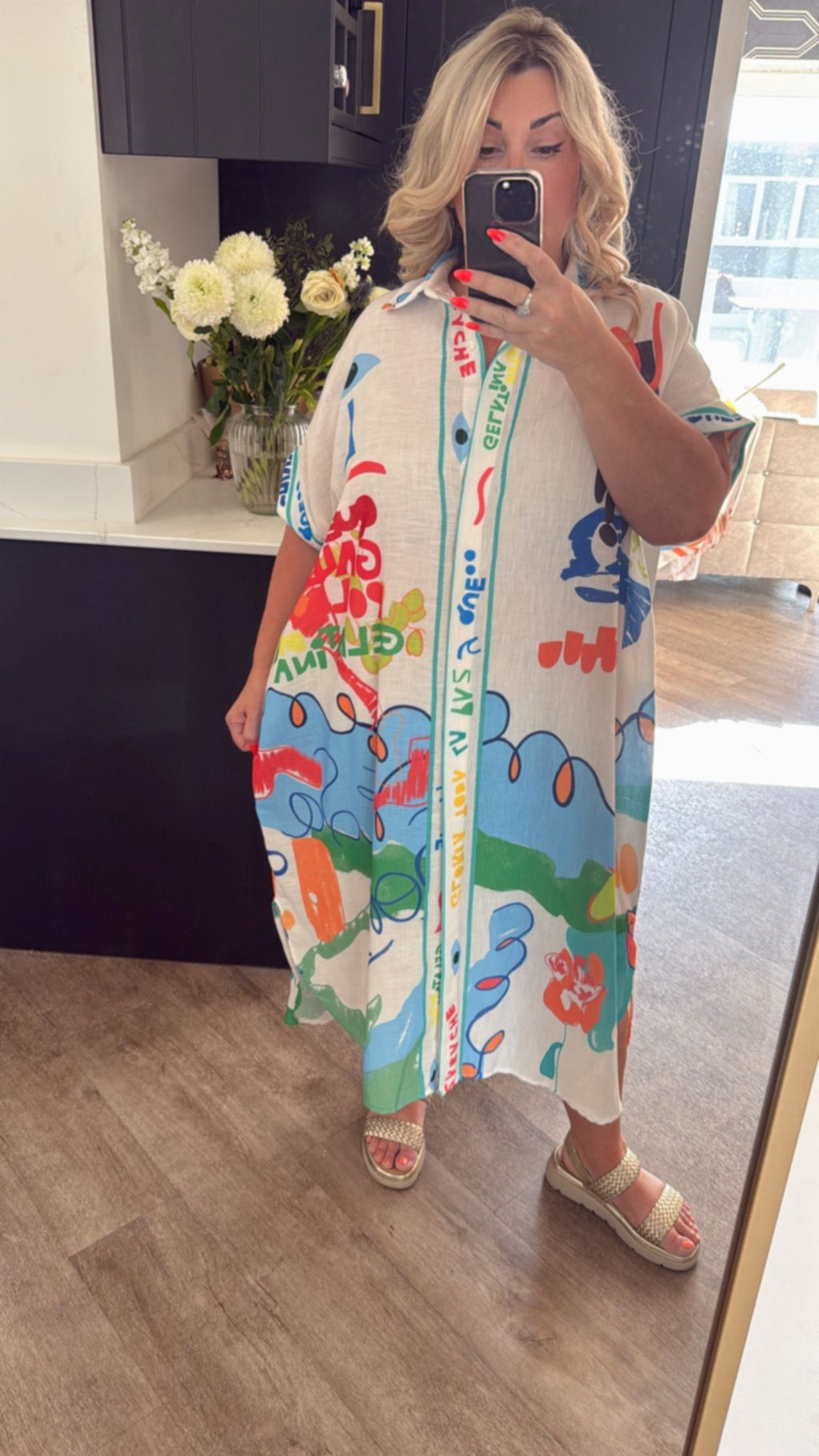 shirt dress (size 12-24)