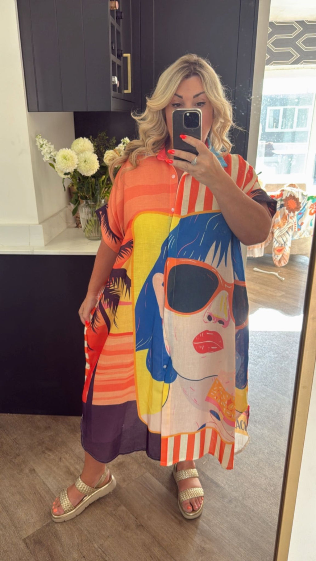 shirt dress (size 12-24)