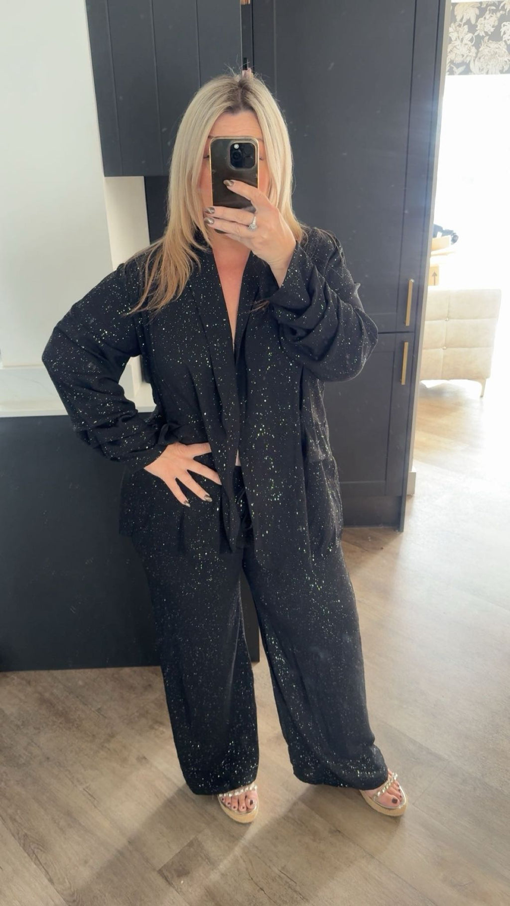 sparkle trousers