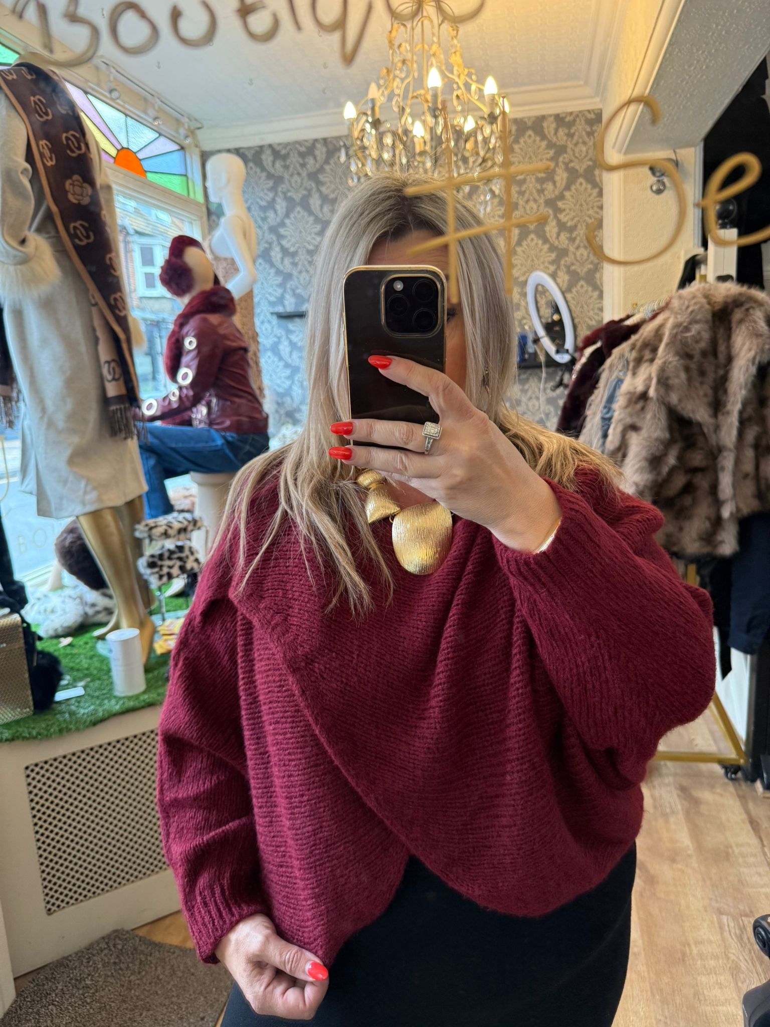 Cross over jumper