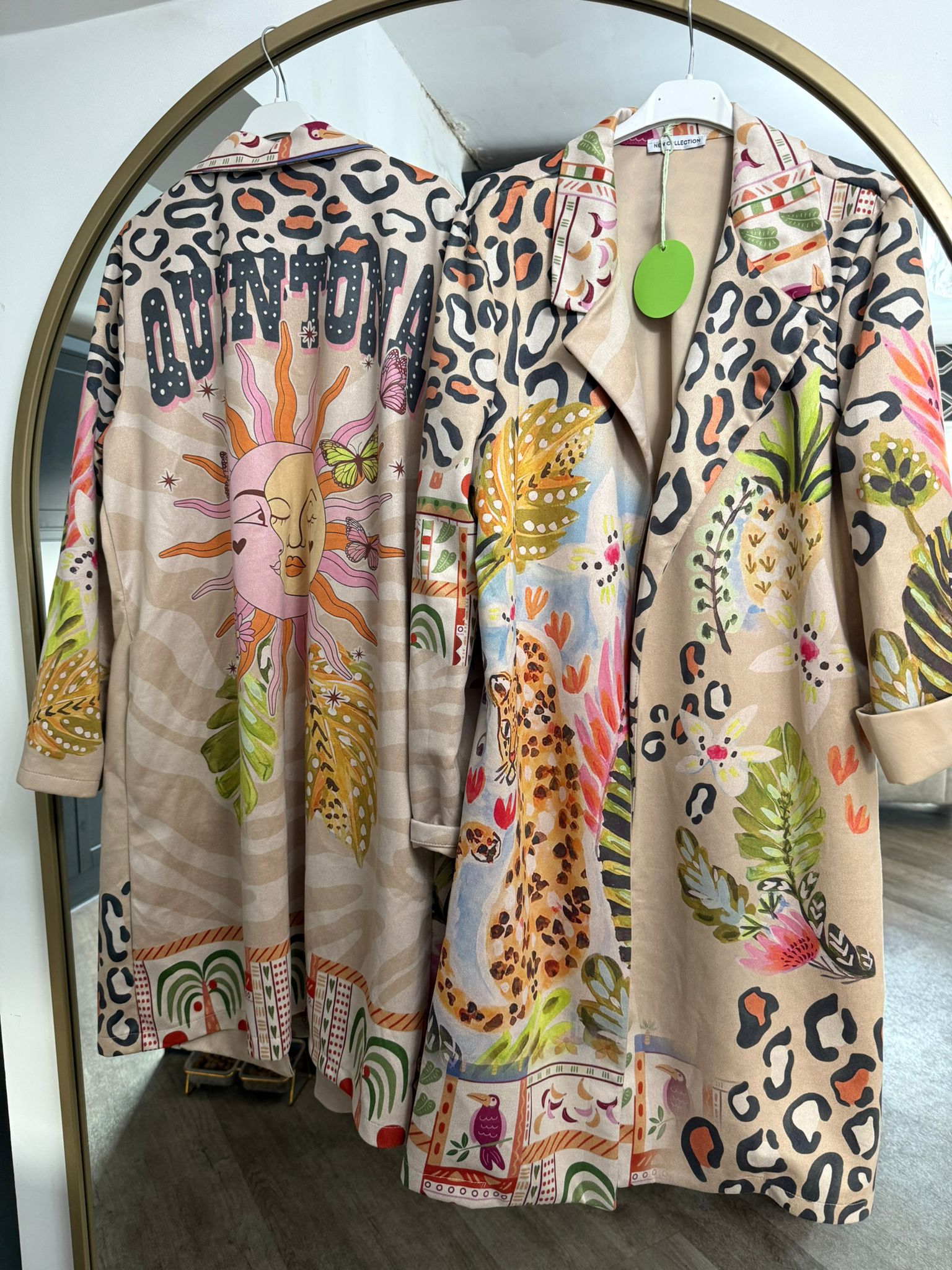 leopard sun jacket