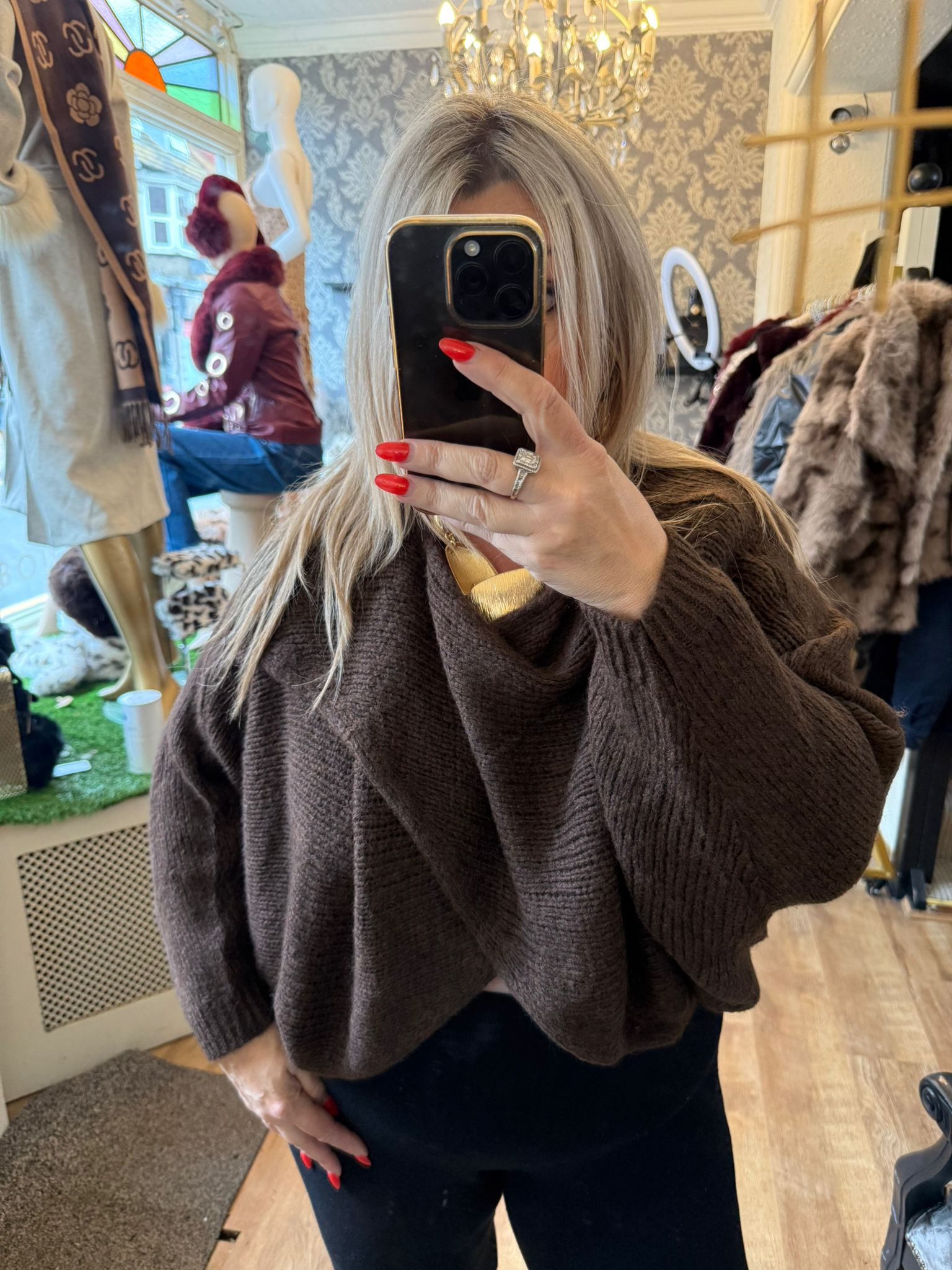 Cross over jumper