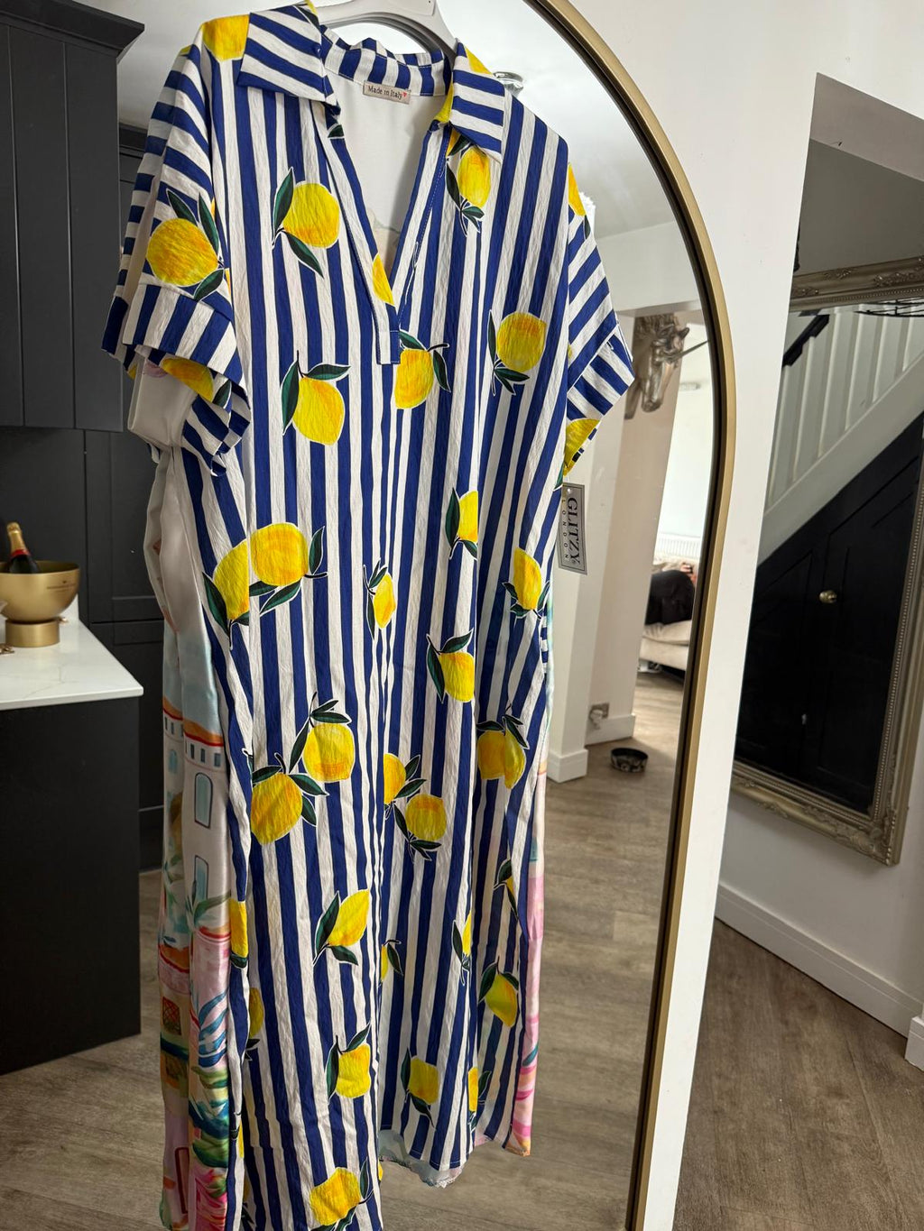 Freda lemon dress