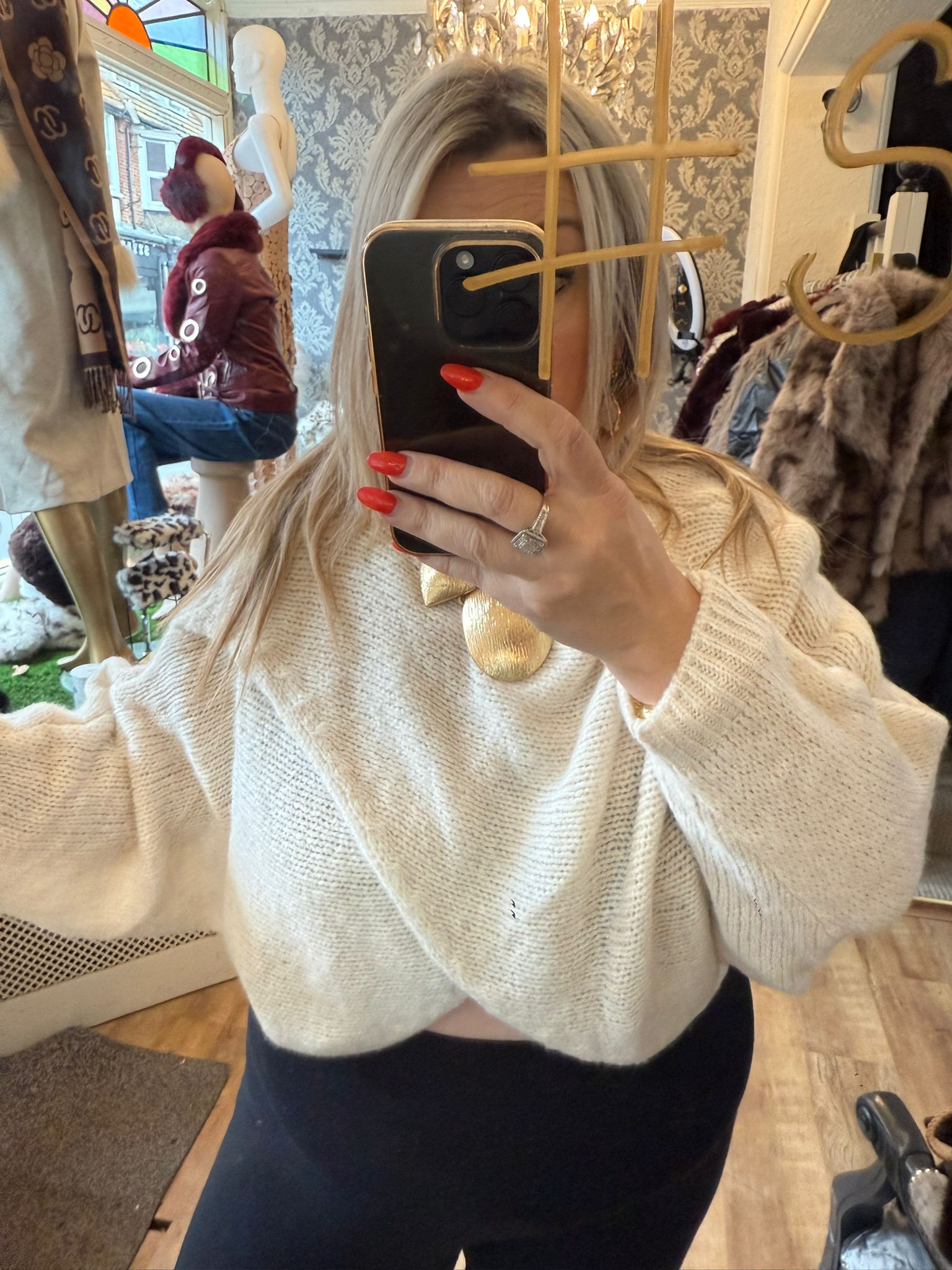 Cross over jumper