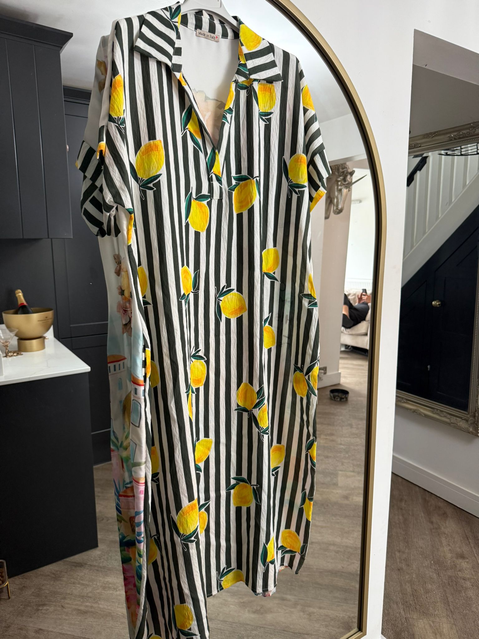 Freda lemon dress