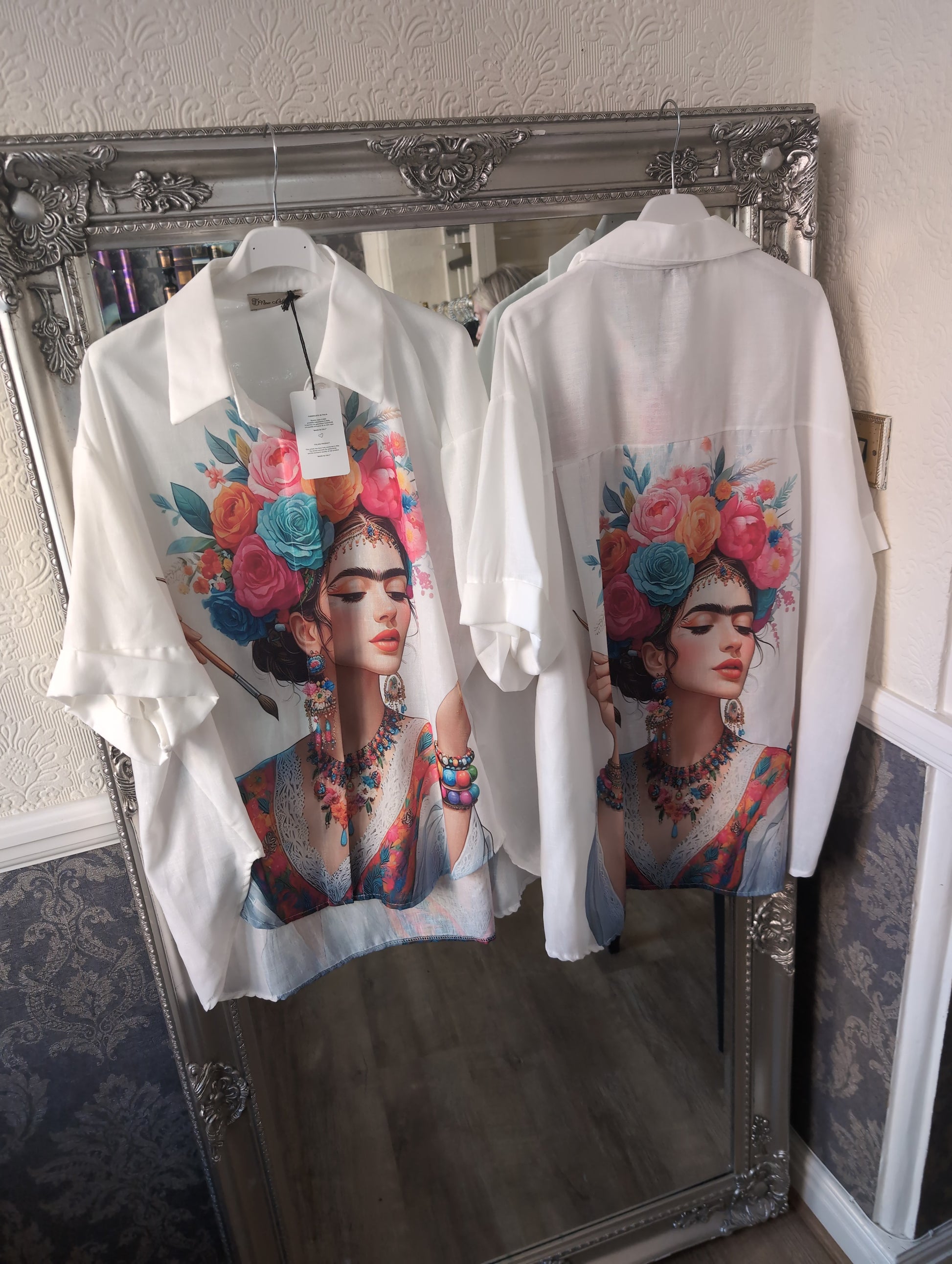 Lady artist shirt