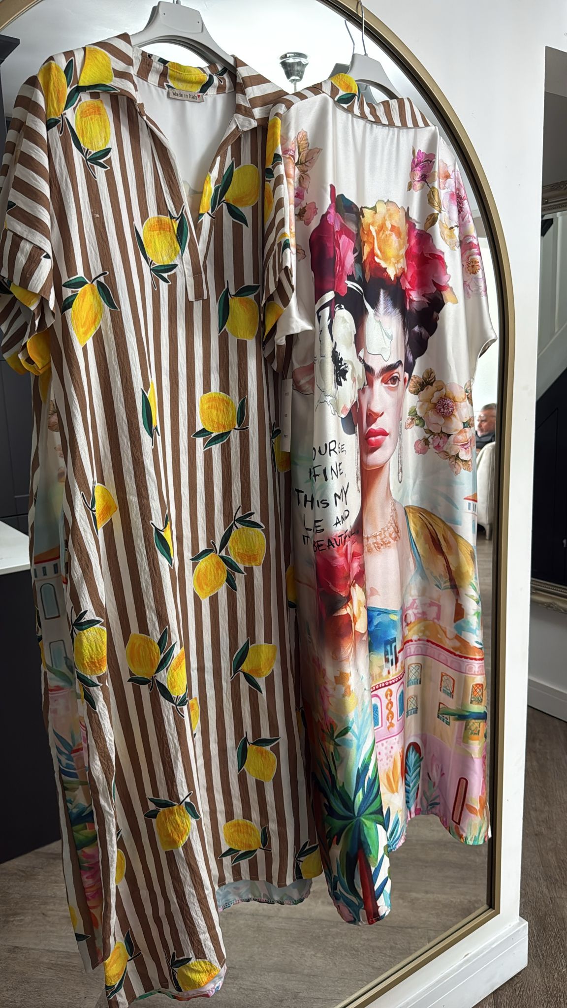 Freda lemon dress
