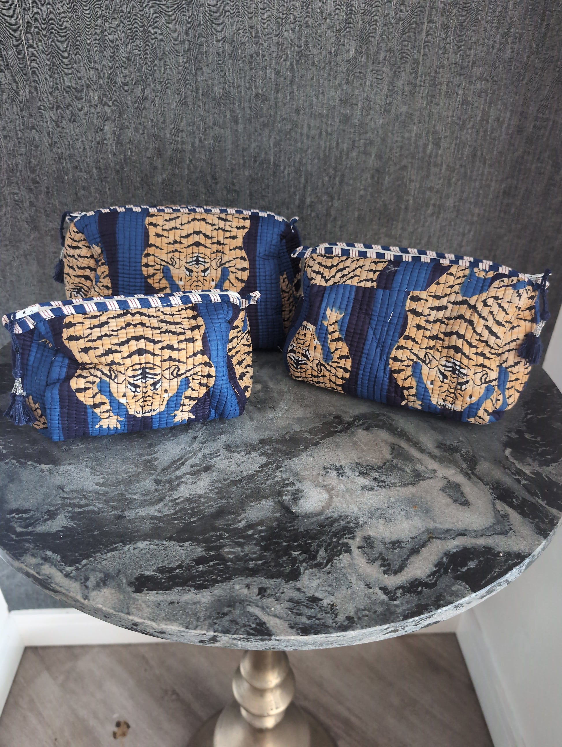Boujee colourful triple small bag